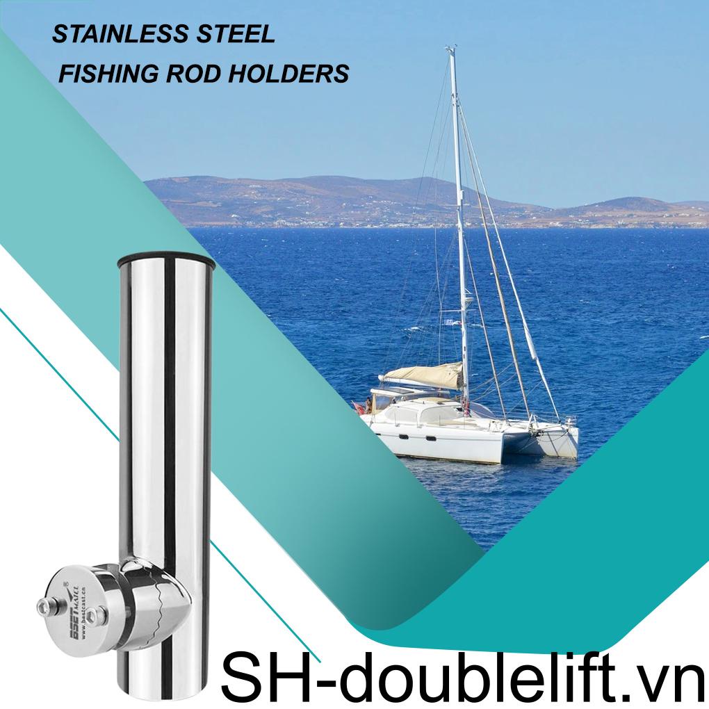 Giá Đỡ Cần Câu Cá 19-26mm Bằng Thép Không Gỉ Có Thể Điều Chỉnh Tiện Dụng