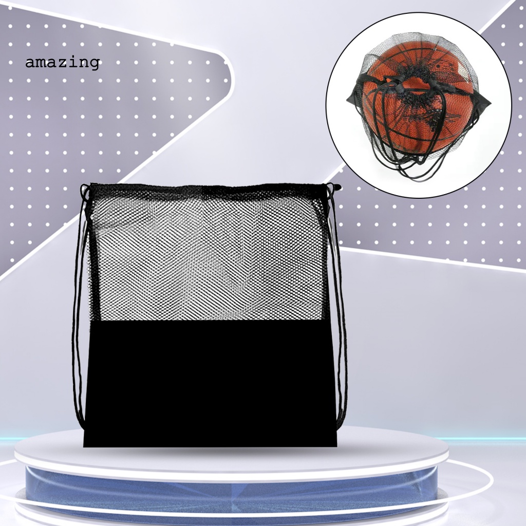 Túi Lưới Đựng Bóng Đá Màu Đen Nhanh Khô