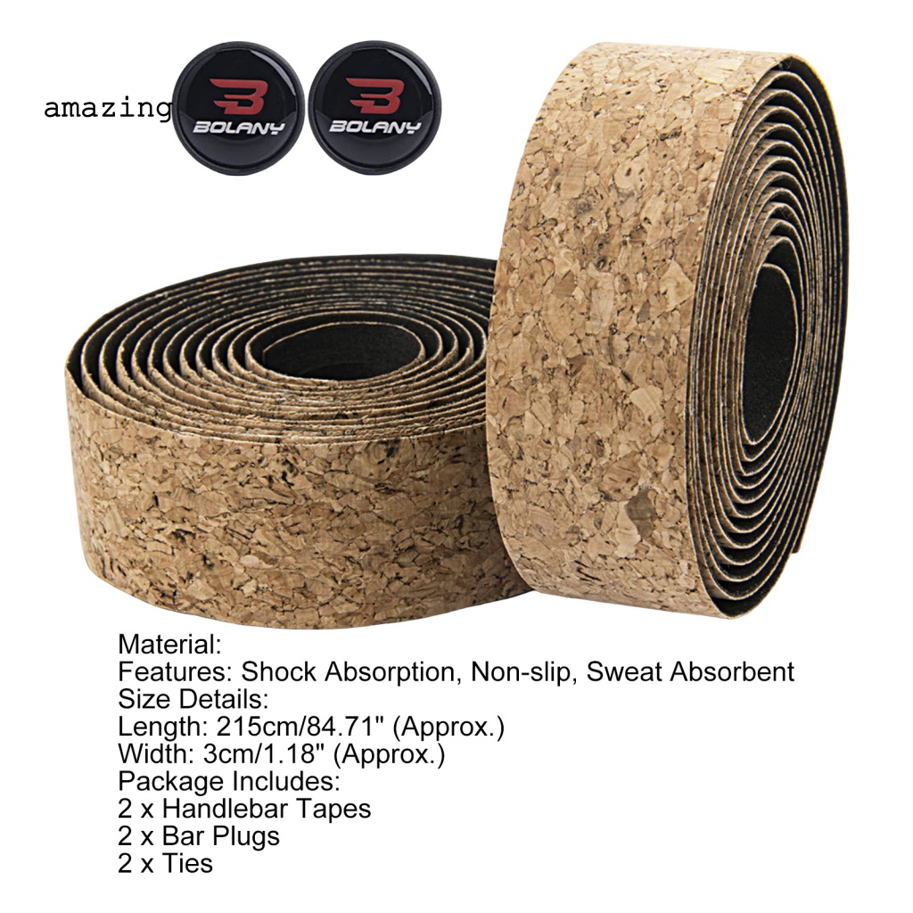 1 Bộ Băng Quấn Tay Lái Xe Đạp Chống Gỉ Sét Thoải Mái