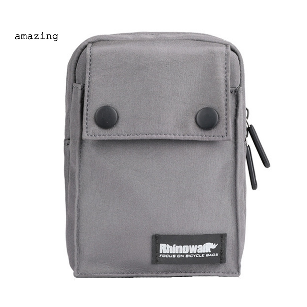 Túi Đựng Đồ Gắn Tay Lái Xe Đạp Màu Đen / Xám Không Phai