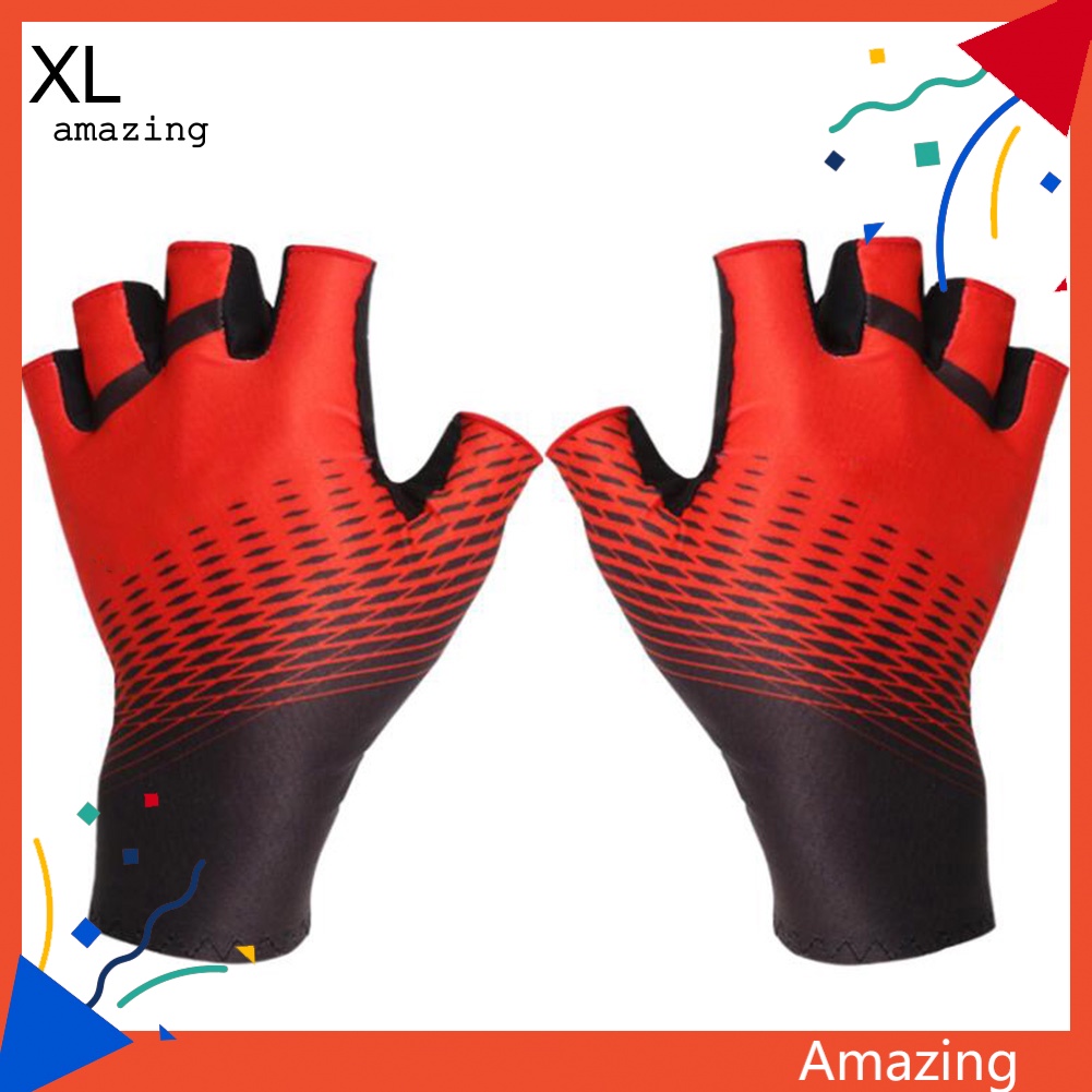 1 Đôi Găng Tay Nửa Ngón Chống Trượt Thoáng Khí Cho Nam Nữ