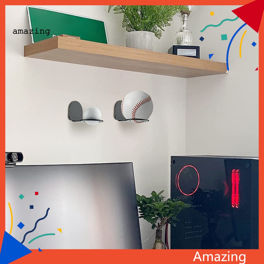 1 Bộ Giá Đỡ Quả Bóng Golf Gắn Tường Bằng Acrylic Chống Thấm Nước