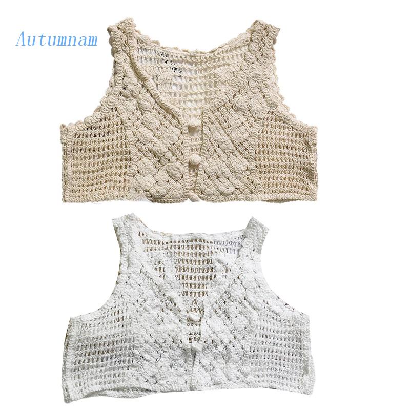 Áo Khoác Cardigan Dệt Kim Sát Nách Màu Trơn Thời Trang Mùa Thu Cho Nữ