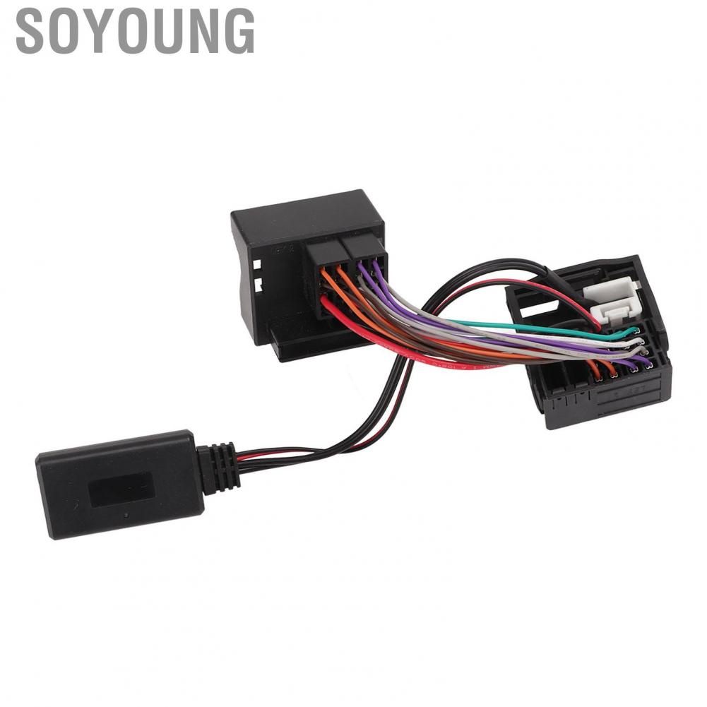 Soyoung 5.0  Aux Cable 12 Pin Replacement for Mercedes W169 W245 W203 W209 W164