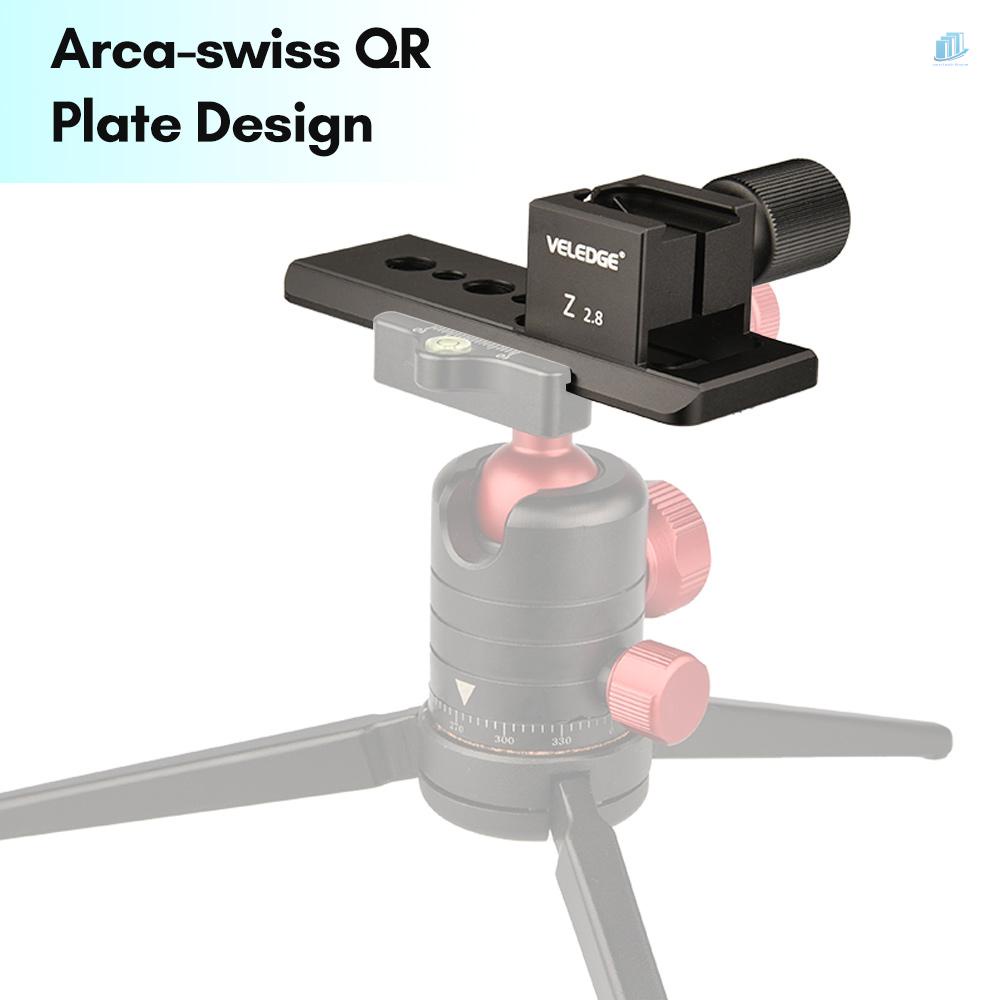 Đế Chân Máy Ảnh Arca QR Bằng Hợp Kim Nhôm Thay Thế Cho Z-mount 70-200mm F2.8 VR S