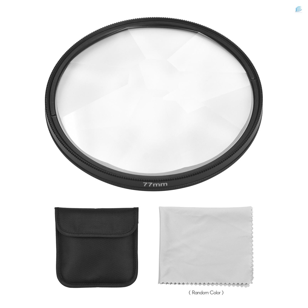 Kính Lọc Quang Học 77mm Octaprism Kaleidoscope Cho Máy Ảnh DSLR