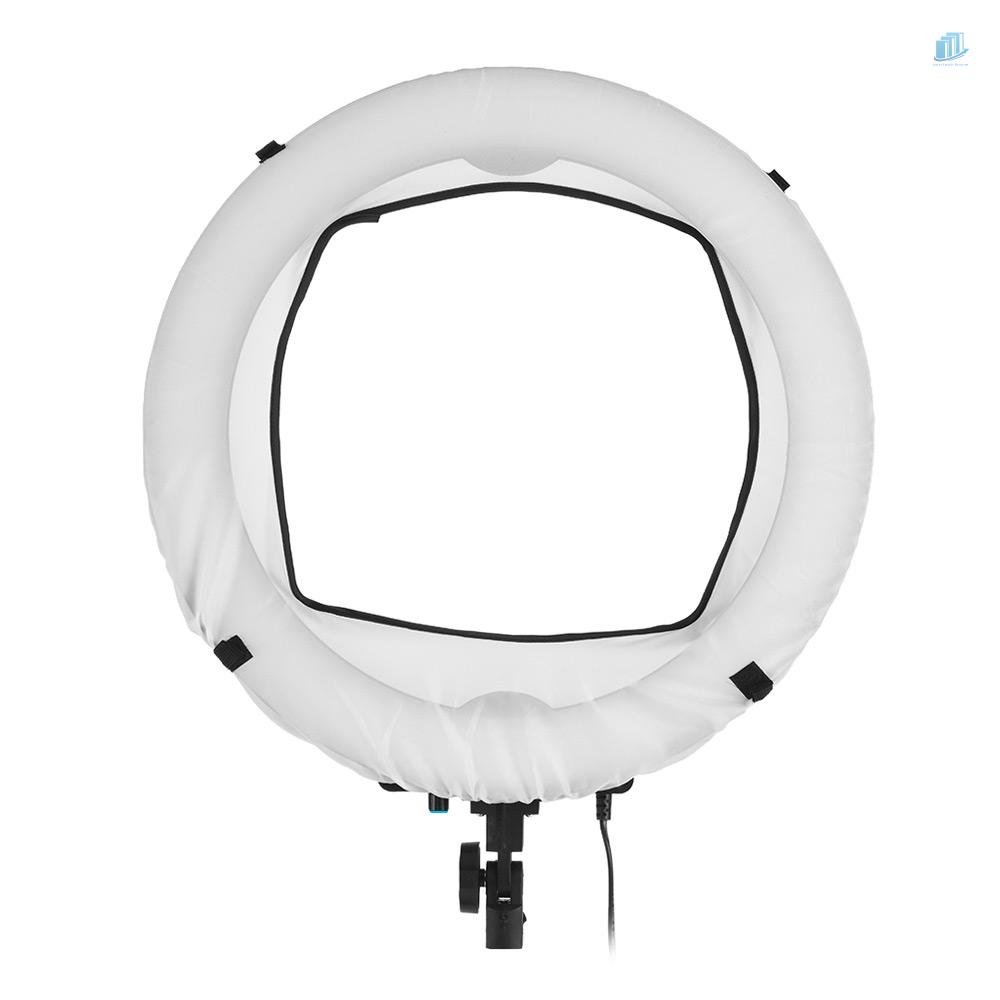 Vòng Đèn LED 36W 5600K 600K Ánh Sáng Trắng Cho Máy Ảnh Andoer LA-650D 18inch