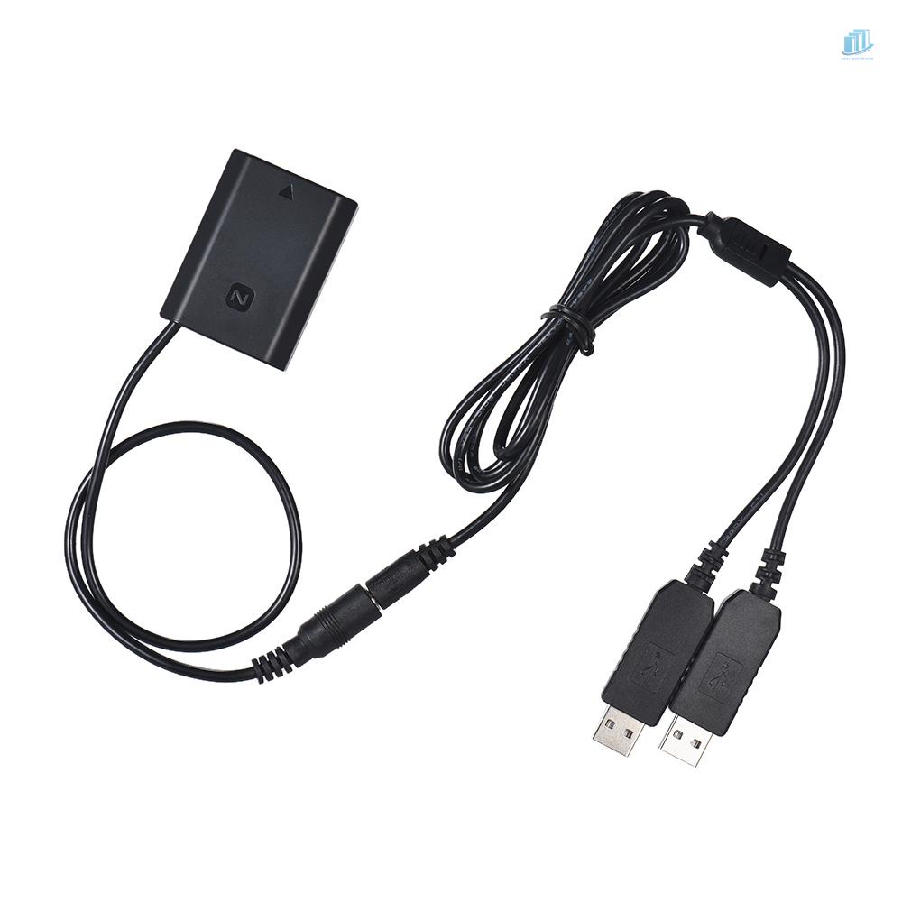 ANDOER Bộ Nối Pin Hai Cổng USB NP-FZ100 DC Cho A7III A9 A7Rii A7Sii