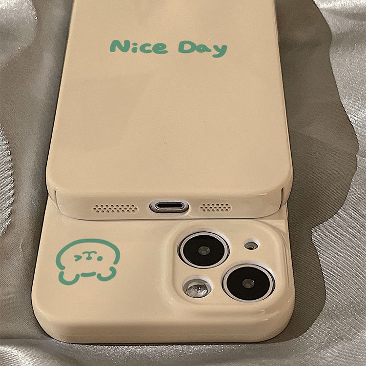 Ốp Điện Thoại Cứng Họa Tiết Hoạt Hình Chú Gấu Dễ Thương Cho iphone14promax 2VBH 1113 12P