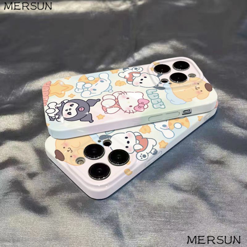 Ốp Điện Thoại Cứng In Hoạt Hình Cho Iphone138p 11 Sanrio xs max1214pro LVKZ