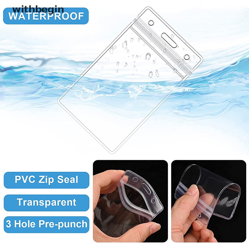 Bộ 2 Thẻ Hành Lý Bằng PVC Trong Suốt Chống Thấm Nước Có Thể Tái Sử Dụng