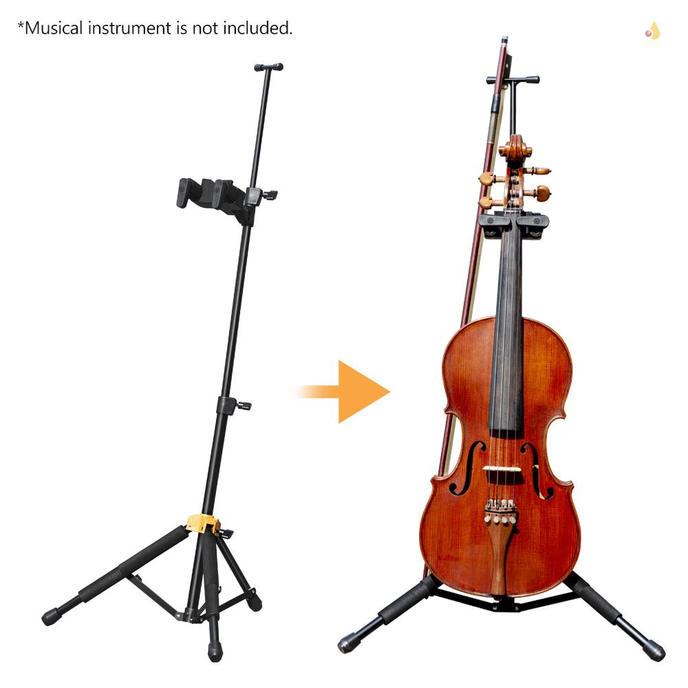 Giá Đỡ Nhạc Cụ FL-13 Bằng Kim Loại Có Thể Tháo Rời Kèm Giá Đỡ Nơ Cho Violin / Ukulele / Erhus