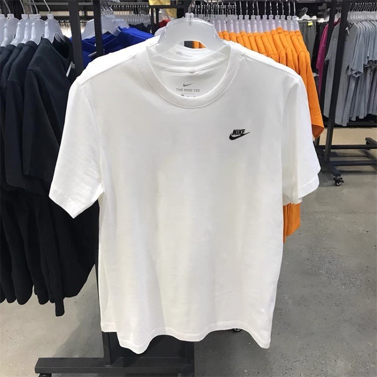Áo Thun Thể Thao Dệt Kim Ngắn Tay Thêu logo nike2023 nsw ar4999