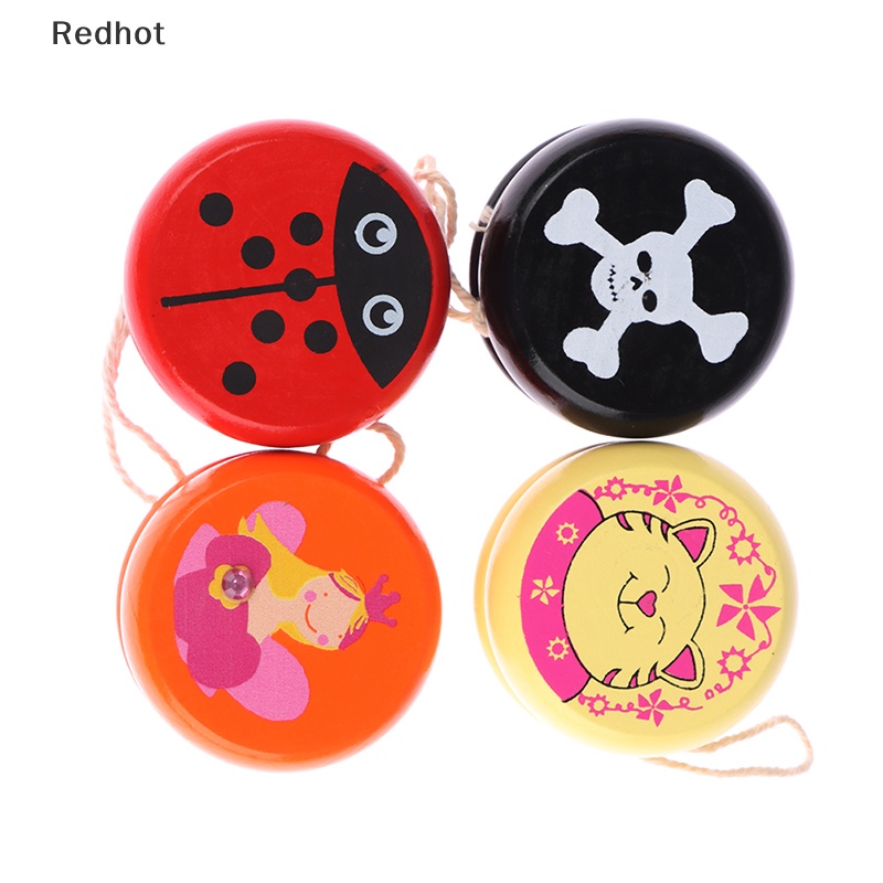 &lt; Redhot &gt; Đồ Chơi Dây Cáp yo-yo 5cm In Hình Động Vật Dễ Thương Sáng Tạo Và Xuống Bọ Rùa Cho Trẻ Em Đang Giảm Giá