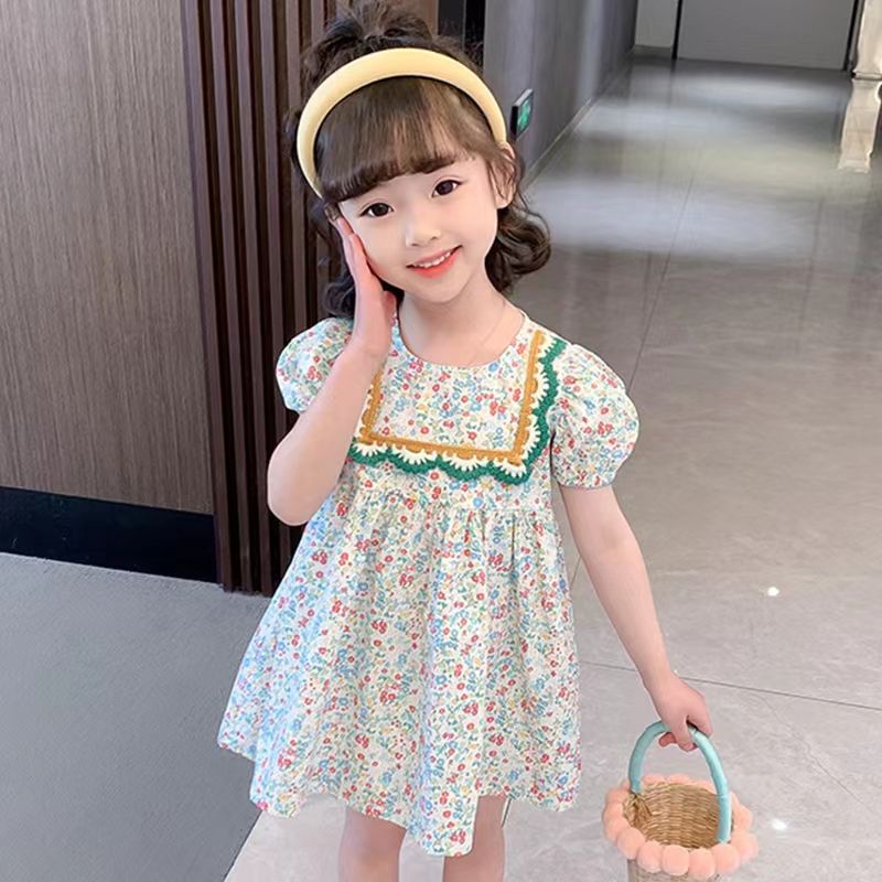 Đầm Cotton In Họa Tiết Hoạt Hình Dễ Thương Thời Trang Cho Bé Gái 2023 2020