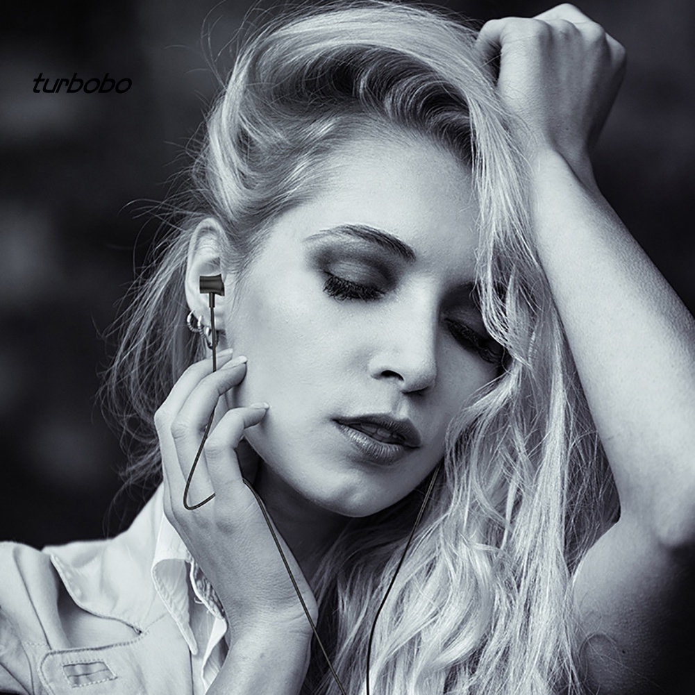 Tai Nghe Trong Chất Liệu Kim Loại turbobo Kiểu Dáng Thời Trang