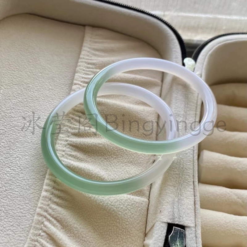 Vòng Tay Hạt Đá Tròn Mỏng 6MM Màu Gradient