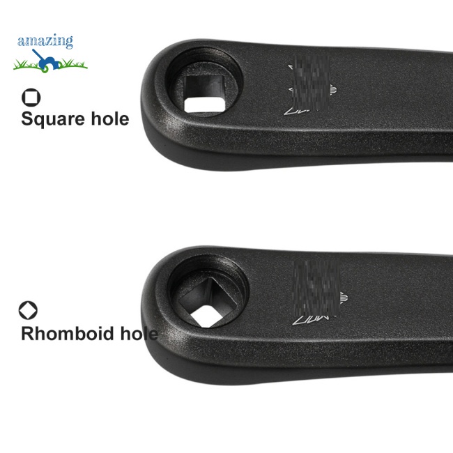 Trục Quay Tay Trái / Phải Hình Vuông 170mm Bằng Hợp Kim Nhôm Cho Xe Đạp Leo Núi