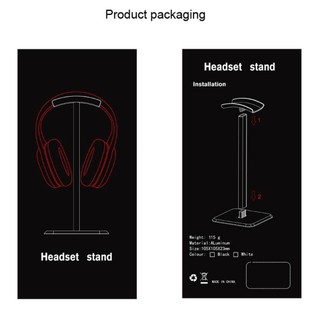 Headphone Holder Shelf Stand Universal Desktop Table Hanger Display Shelves