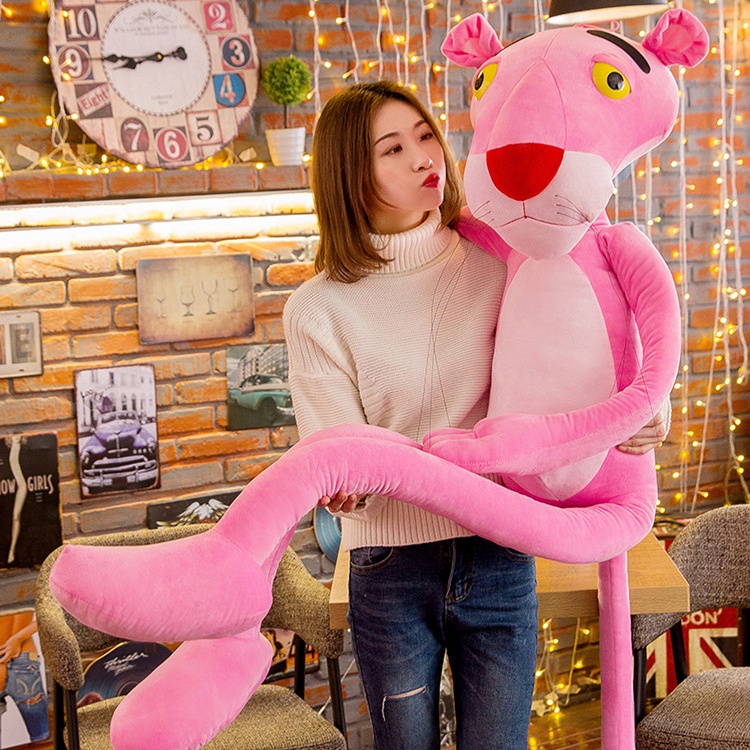 Báo Hồng Nhồi Bông Dễ Thương Dùng Làm Gối Ôm