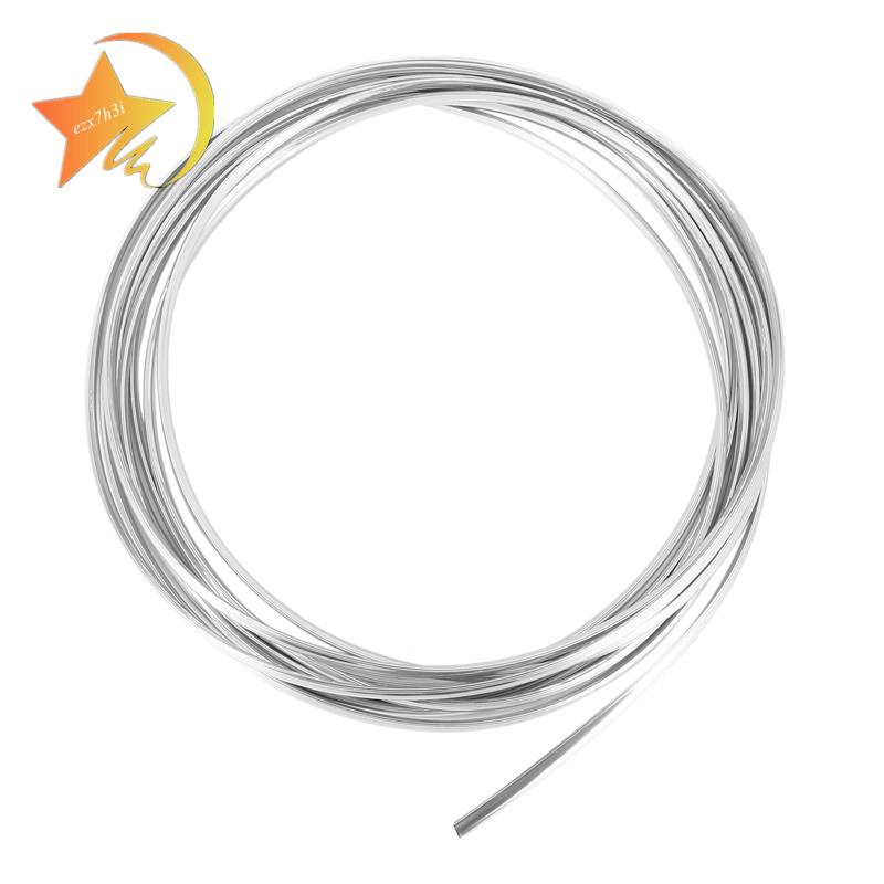 Dải Chrome Viền Bảo Vệ Cạnh Cửa Xe Hơi Chống Trầy Xước Màu Bạc 20FT