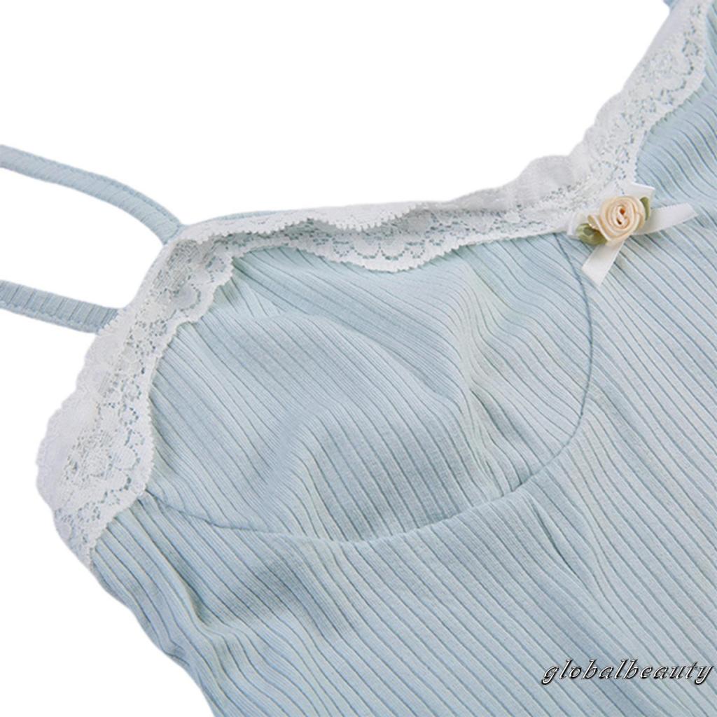 Áo Hai Dây Hở Lưng Họa Tiết Hoa 3D Thời Trang Mùa Hè Cho Nữ