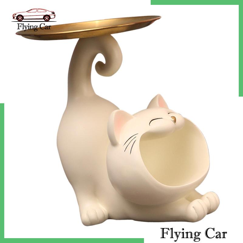[Lzdjfmy2] Khay Đựng Trang Sức Hình Tượng Mèo Mới Lạ Cho Đám Cưới