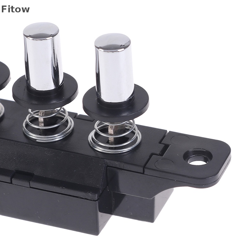 Nút Công Tắc Năm Vị Trí Màu Bạc Cho Mui Xe range hood