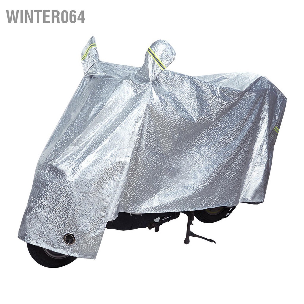 Winter064 Ngoài Trời Xe Máy Bao Chống Nước Mưa Bụi Bảo Vệ Tất Cả Các Mùa Cho Điện Đạp