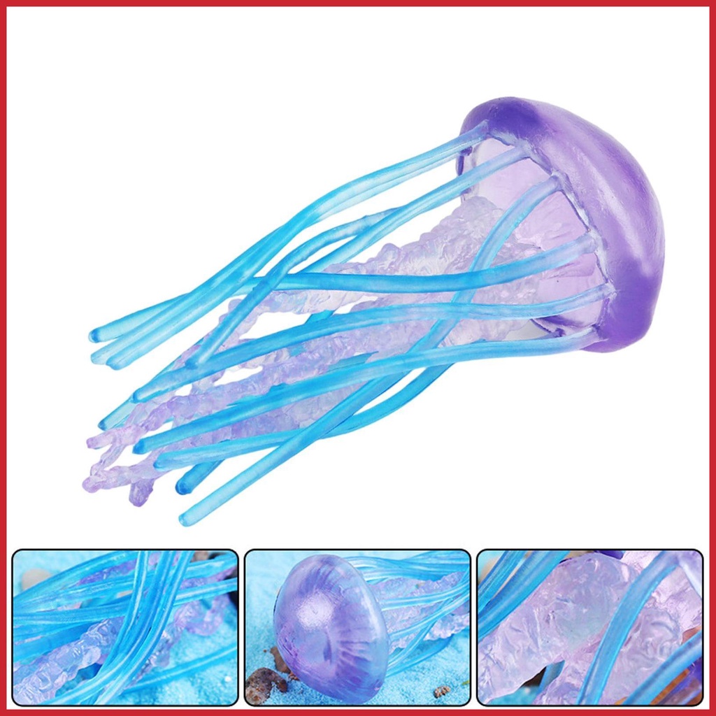 Mô Hình Con Mực Và Sứa Biển Độc Đáo Cho Bé