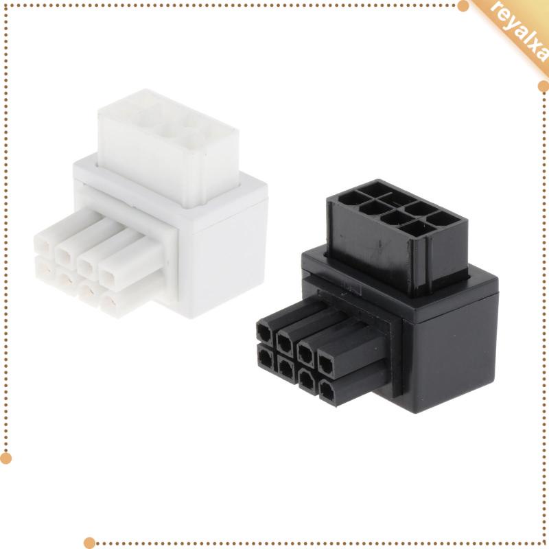 Cáp Chuyển Đổi Nguồn Điện 8Pin Sang 8Pin 90 Độ GPU Chuyên Dụng Cho Máy Tính / Thẻ Video