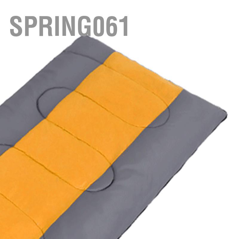 Spring061 Túi Ngủ Người Lớn Cotton Lấp Đầy Mùa Đông Ấm Áp Cho Cắm Trại Ngoài Trời Mang Trang Bị Sau Lưng