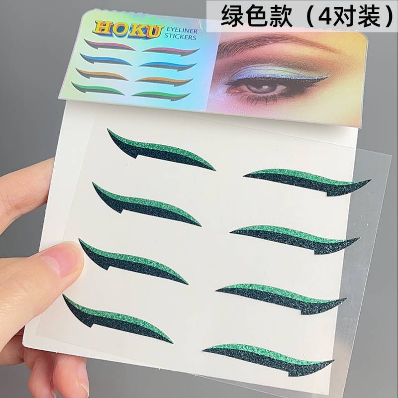 Miếng Dán Kích Mí Màu Sắc Tự Nhiên Phong Cách Âu Mỹ