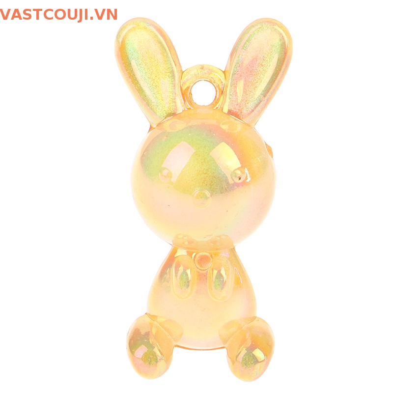 1 Mặt Vòng cổ Hình Thỏ Nhiều Màu Sắc DIY