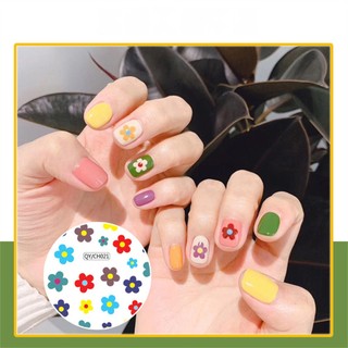 1 Miếng Dán Trang Trí Móng Tay Hình Hoa 36 Lựa Chọn DIY