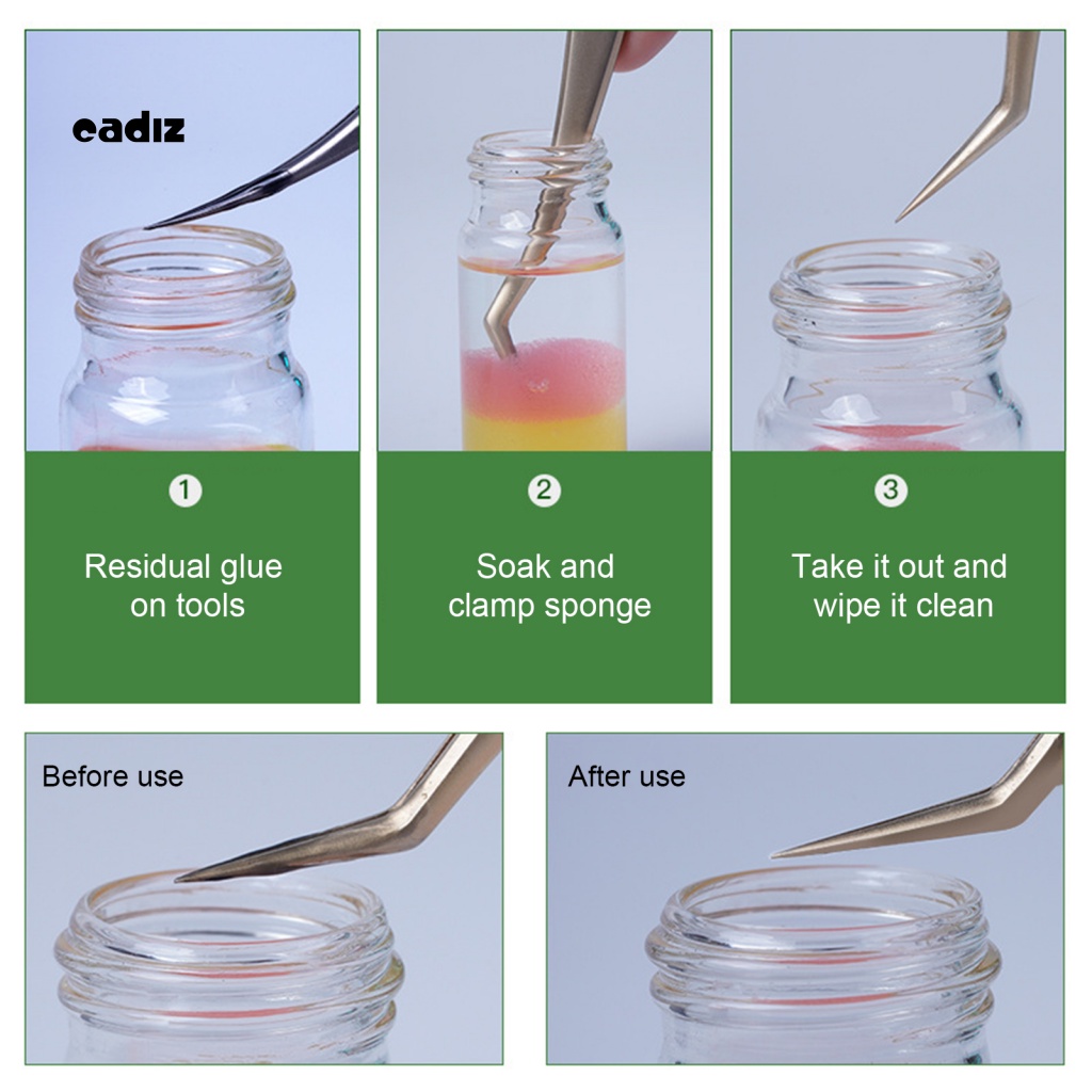 Dụng Cụ Vệ Sinh Nhíp / Nhíp / Lông Mi Gọn Nhẹ Tái Sử Dụng Tiện Lợi