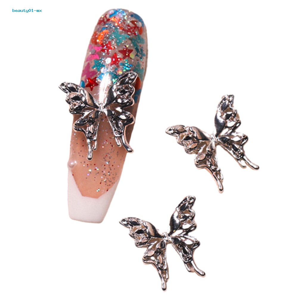 Bộ 5 Phụ Kiện Trang Trí Móng Tay Hình Nơ Sang Trọng