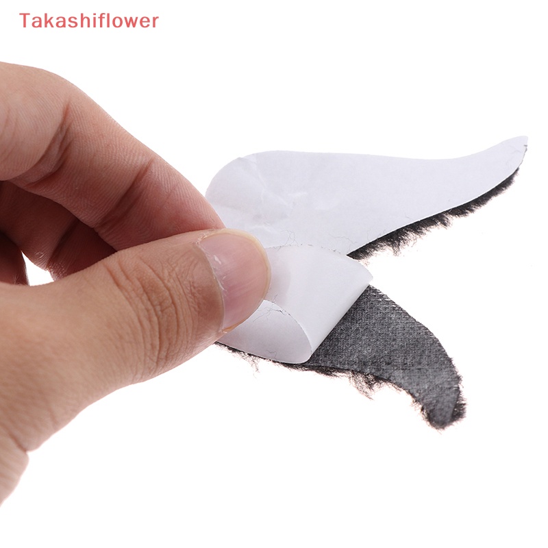 Set 12 Ria Mép Giả Màu Đen Tự Dính Trang Trí Tiệc