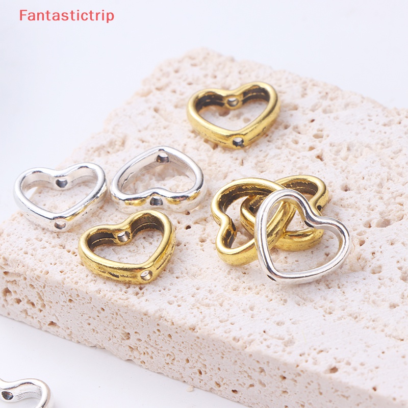 Set 10 Hạt Xỏ Lỗ 6mm Dùng Để Làm Trang Sức Thủ Công Phong Cách Vintage Mới