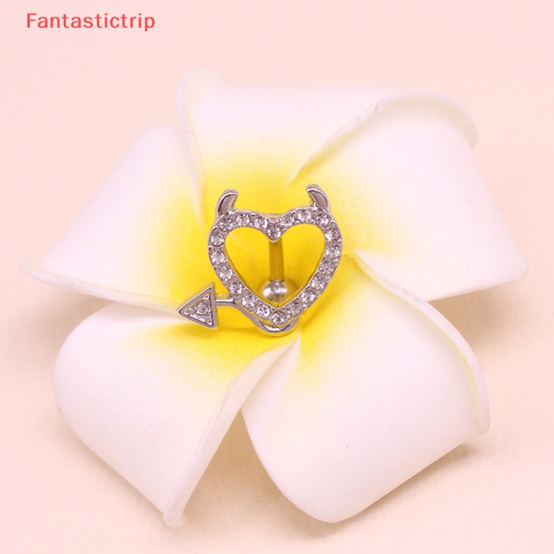 [Fantastictrip] Khuyên Rốn Bằng Thép Hình Trái Tim Phong Cách Mới