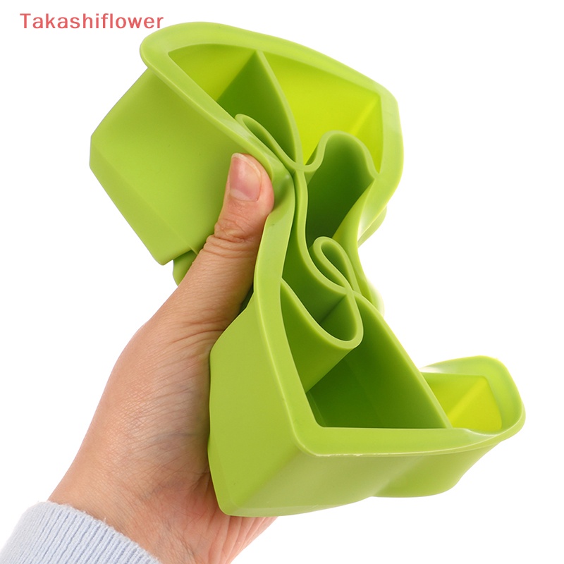 Khuôn Silicone Làm Đá 6 Ngăn Hình Vuông Cỡ Lớn DIY