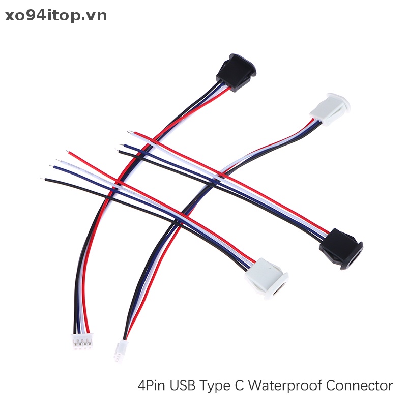 Đầu Nối USB Loại C 4 Chấu Chống Thấm Nước PH 2.0