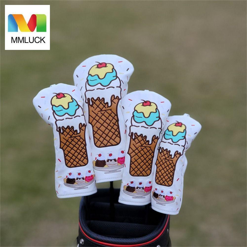 Áo Khoác Màu Đen MMLUCK MMLUCK #1 #3 #Set 5 Bọc Đầu Gậy Đánh Golf Bằng Da PU Cao Cấp