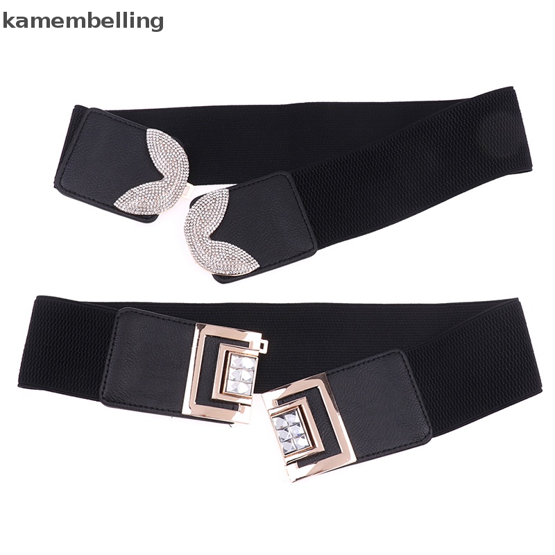 Thắt Lưng Co Giãn Đính Đá Thời Trang Dành Cho Nữ