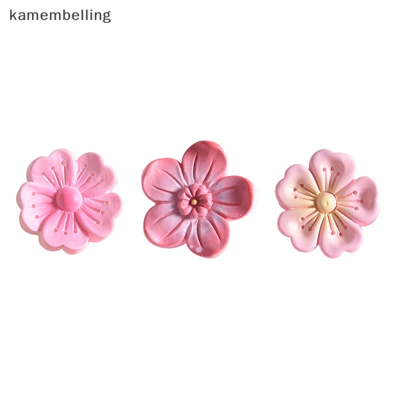 Set 10 Hoa Anh Đào Mini Bằng Nhựa Resin Trang Trí Ốp Điện Thoại