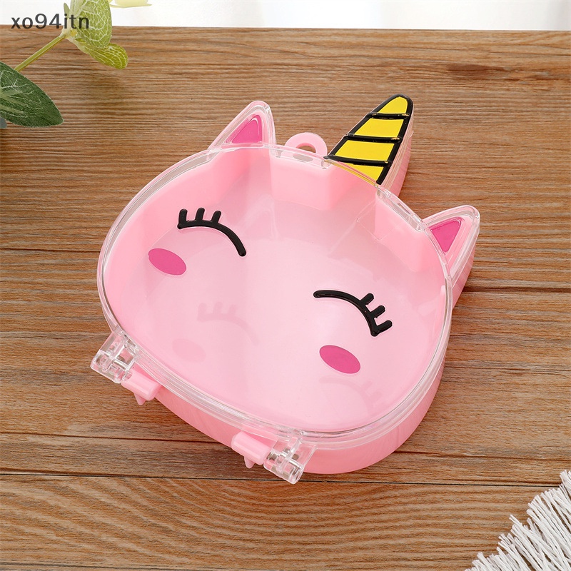 Hộp Đựng Trang Sức Bằng Nhựa Hình Động Vật Hoạt Hình Dễ Thương