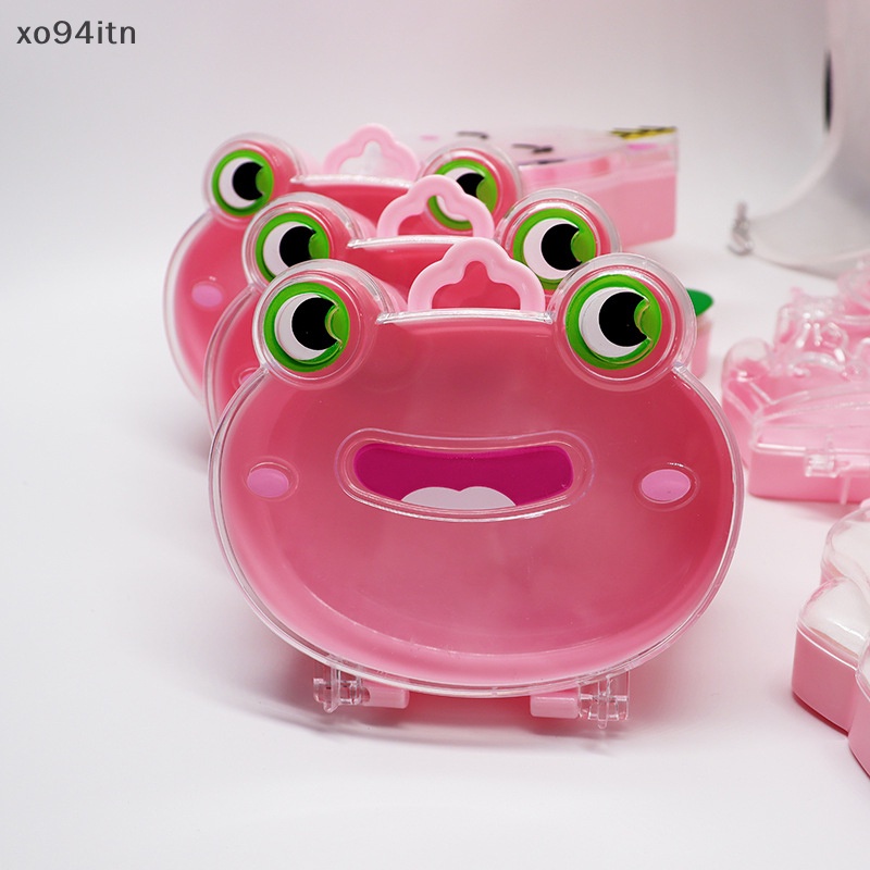 Hộp Đựng Trang Sức Bằng Nhựa Hình Động Vật Hoạt Hình Dễ Thương