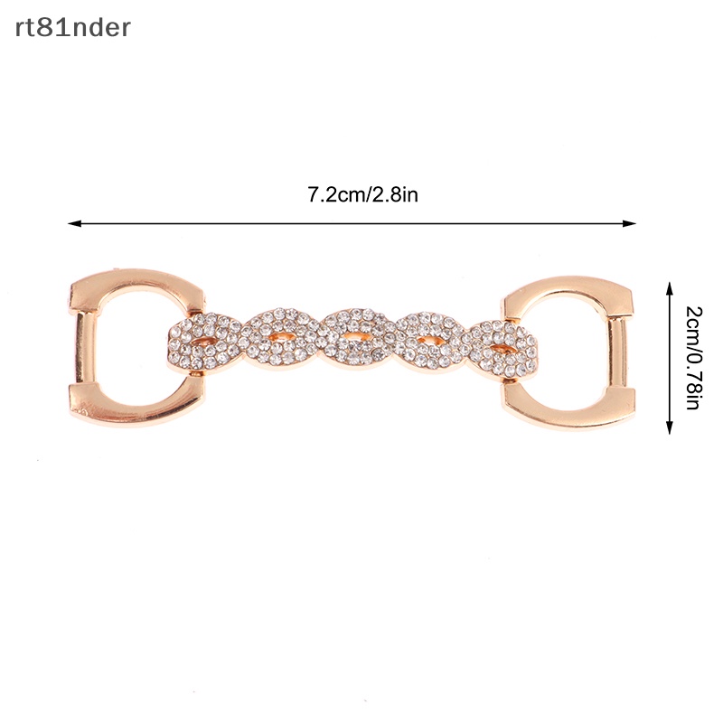 Rt 1 Phụ Kiện Khóa Kẹp Giày Cao Gót Đính Đá Trang Trí Dành Cho Bạn Nữ n