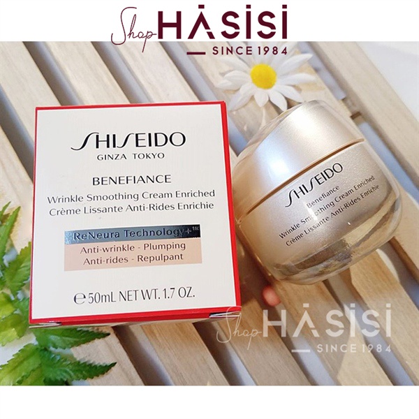 Kem Dưỡng Ẩm, Chống Lão Hóa SHISEIDO(CTY) - Benefiance Wrinkle Smoothing Cream Enriched 50ml