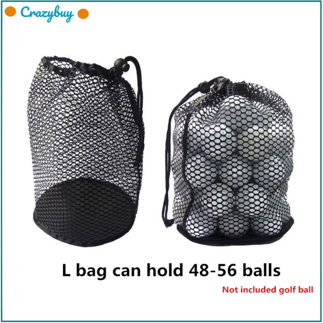 Cr Túi Lưới Đựng Gậy Đánh Golf / Tennis 16 / 32 / 56 Tiện Lợi